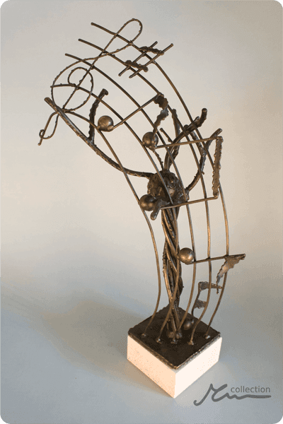 Statuetka metalowa - MET105